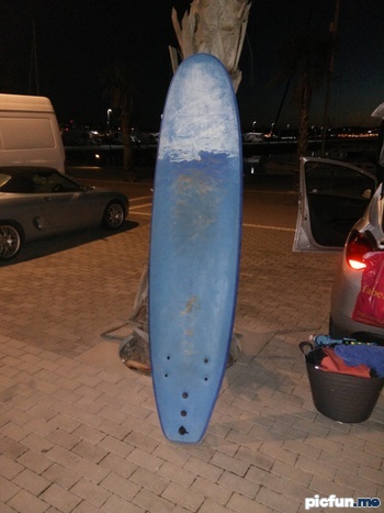 7'2'' foam surfboard