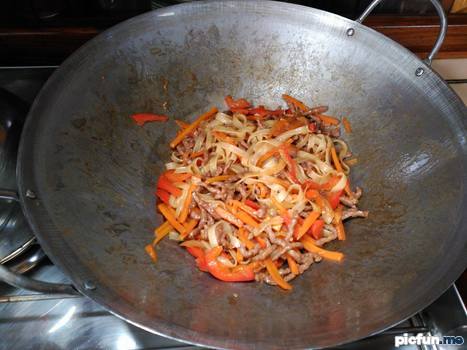 Chinese in the wok